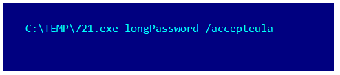 password of incrypted disk
